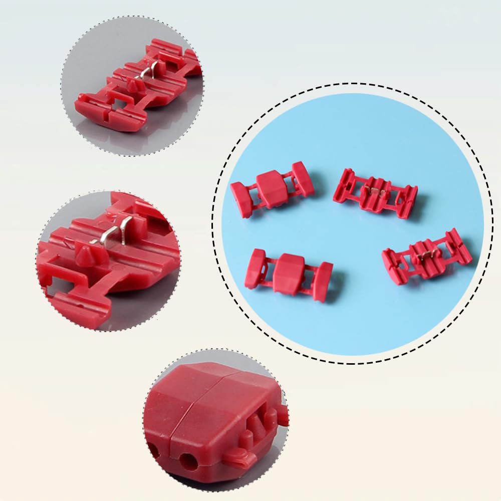 Amazon.co.jp: SDMOLO 配線コネクター(赤) エレクトロタップ 車配線