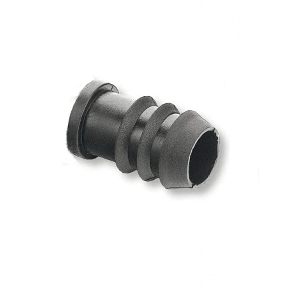 Confezione Irrigazione a Goccia 16mm: 100 Te + 100 Gomito + 100 Raccordo + 10 Tappi