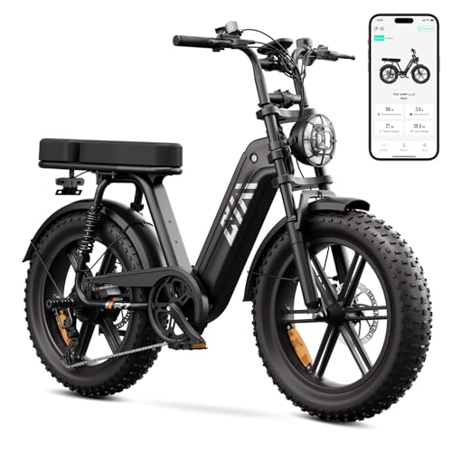 TST E Bike 20' x 4.0' Fatbike Elektrofahrrad mit 48V 15AH Akku, 250W Motor, 60km Reichweite...