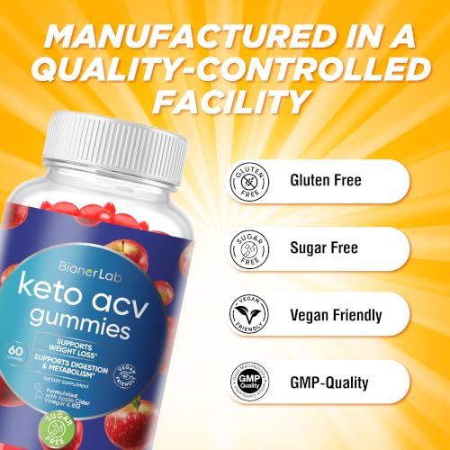 BionerLab Keto ACV Weight Loss Gummies