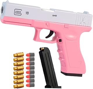 Soft Bullet Toy Gun, Toy Guns with Shell Ejecting, Toy Foam Blasters & Guns for Boys, Gift Box for Christmas Birthday for Boys Girls Adults Age 8+