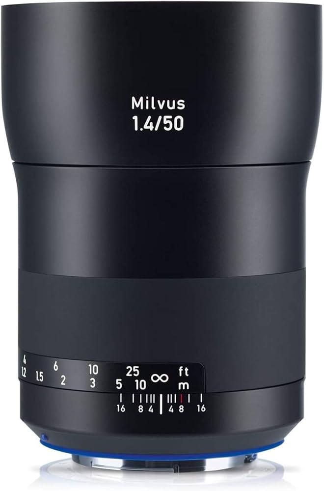 Zeiss MILVUS 50mm f1.4 Lens ZE Canon Fit: Amazon.co.uk
