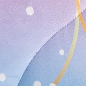 Roscloud Kids Mermaid Scale Twin/Full Comforter Sets Rainbow Girls Bedding Sets - Clolorful Scale Golden Border Diamonds… 514gulU7D4L. SS280