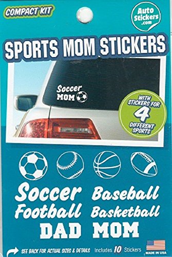 Sports Stickers - Pkg of 10 Stickers