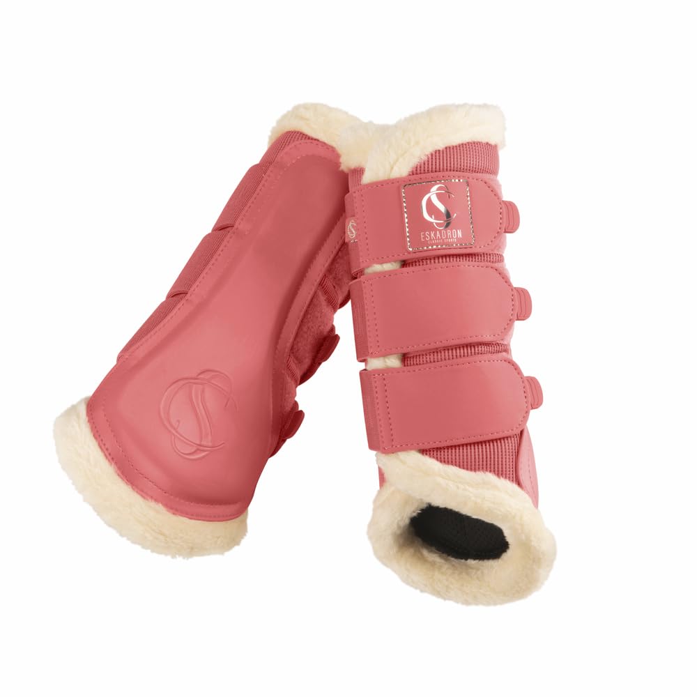 Eskadron Mesh Faux Fur Gaiters Coral Blossom Classic Sports 25 F/S, Size: XL