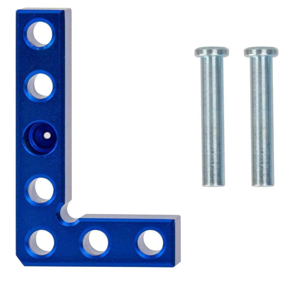 pofaa Small Square and Center Finder Mini Small Square Center Finder Woodworking Machinist Square Gauge Center Marking Tool