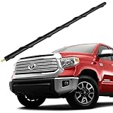 KSaAuto Antenna for Toyota Tundra Tacoma FJ Cruiser Accessories 1995-2023, 16 Inch Spiral Rubber Car Toyota Tundra Tacoma Antenna Replacement Upgrade AM FM Radio Reception