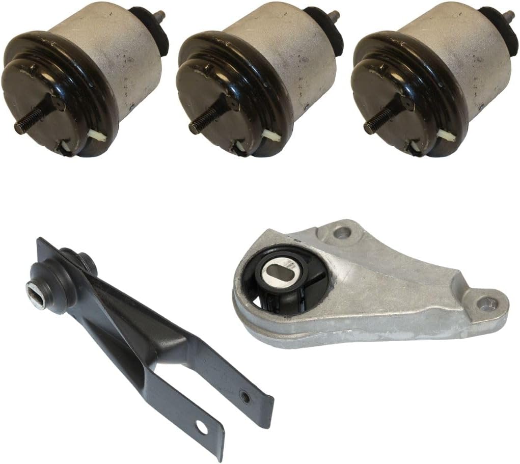 Motor & Trans Mount 5PCS Set Fit Buick Enclave/ GMC Acadia/ Saturn Outlook Replacement for 3192 A5499 3143 A5426 3133 A5428