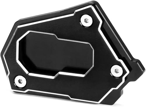 Modeer Motocicleta CNC Kickstand lateral soporte ampliar almohadilla de extensión para R1200GS LC Adventure 2013-2024 R1250GS Adventure Rallye HP