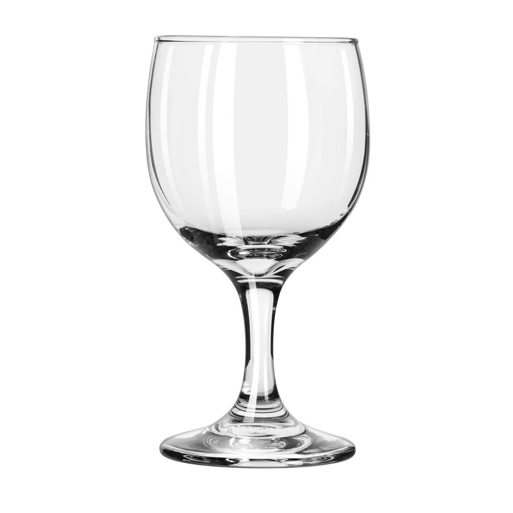 8.5 Ounce Embassy Round Bowl Wine Glass (3764LIB) Category: Wine Glasses by Libbey – 8.5 Ounces, 8.5 fluid_ounces, Glass, Black