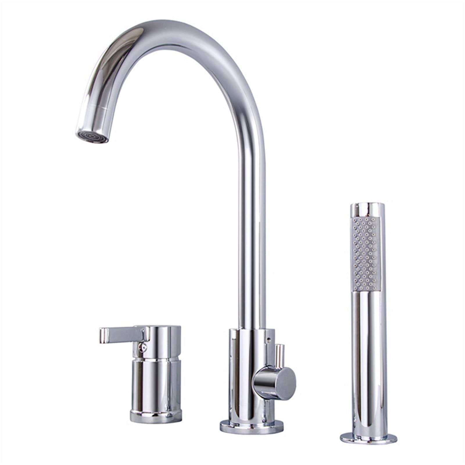 Robinet mitigeur thermostatique cuivre avec douche extractible poreuse