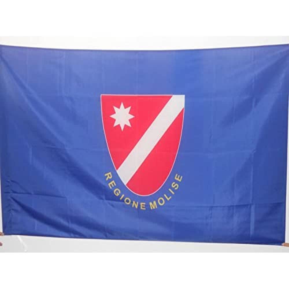 AZ FLAG, Molise Flag, 2x3 Ft, Italian Region Banner with Sleeve, 100% Polyester, Fade Resistant, Vivid Colors, 2' x 3' Feet