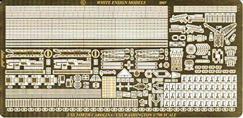 White Ensign Models 1:700 USS North Carolina Class #PE 774 by White Ensign Models
