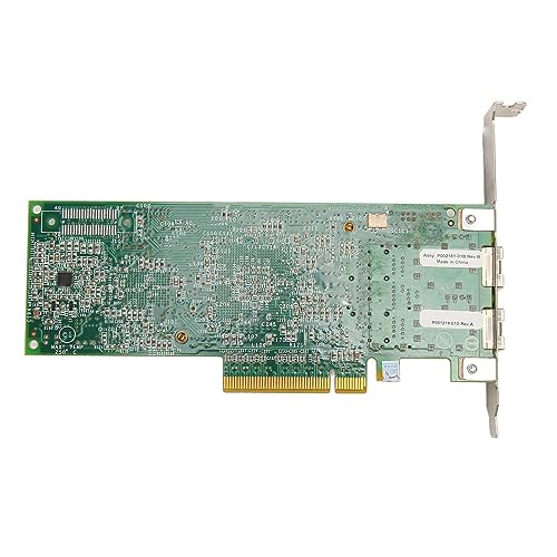 Placa LPE12002 HBA, Adaptador de Barramento Host de 8 Gb/s Com Suporte de Baixo Atraso para 2 Dispos