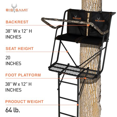 Big Game The Big Buddy Steel Hunting Tree Stand - Image 4