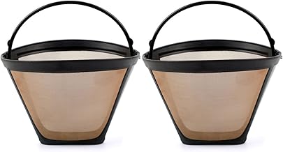 2 Pack Cone Coffee Filters Reusable Coffee Filter for Ninja Dual Brew Pro Compatible with Ninja CFP301 DualBrew Pro