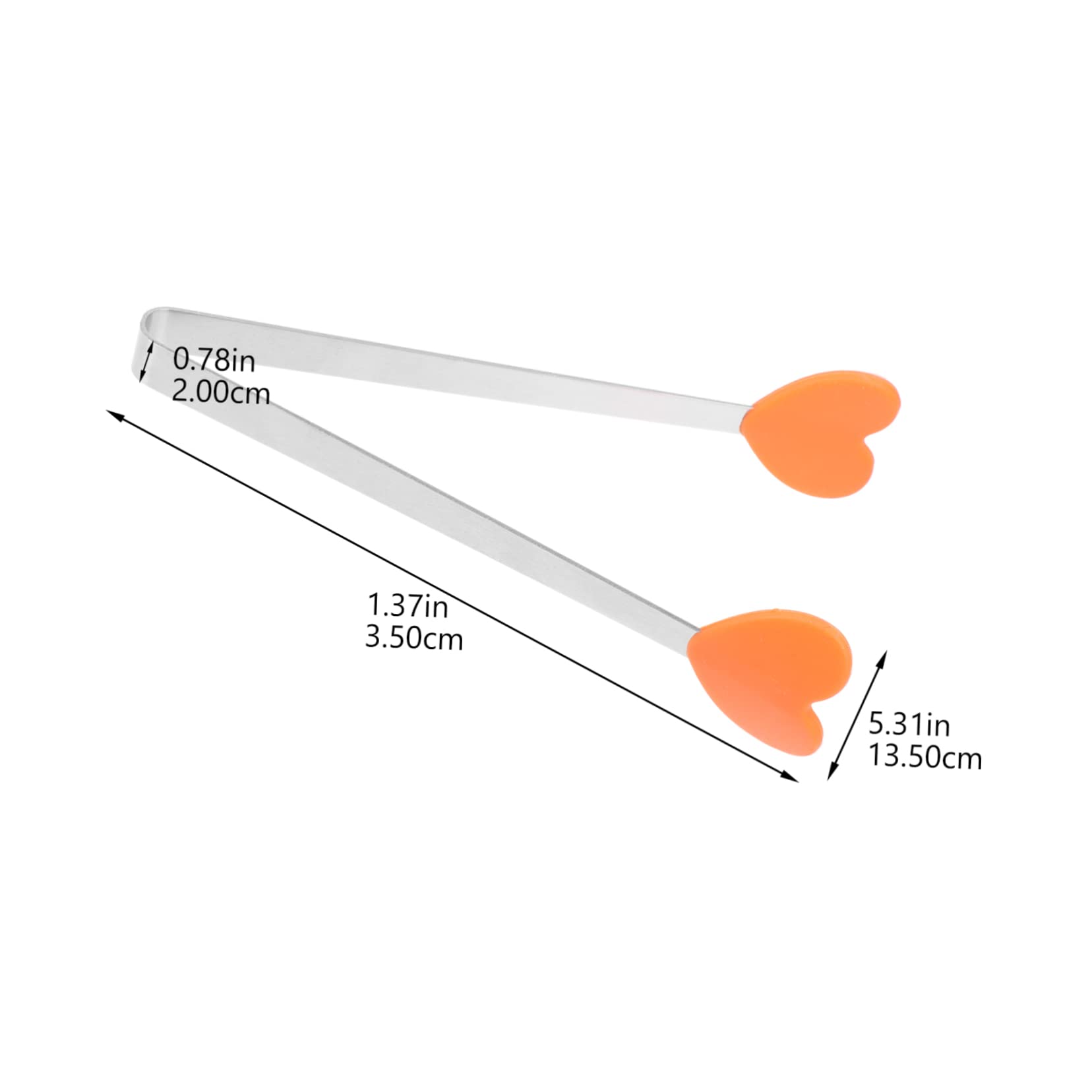 Unomor 3Pcs Mini Food Tongs Creative Hand Shaped Slip Serving Clips for Baking Parties and Gatherings Includes Heart Hand and Sleeve Designs