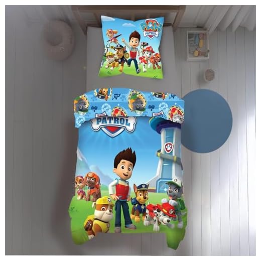 Vertbaudet Extraflaches Kinder Kopfkissen für Allergiker weiß 40X60 5 Biber / Flanell Wende Bettwäsche-Set Paw Patrol Motiv 135 x 200 cm 80 x 80 cm 100% Baumwolle mit Reißverschluss Helfer auf 4 Pfoten
