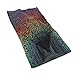 Produktbild tyui7 Holographic Dreams Handtuch Gesichtstuch Badezimmer Küche Weiche Mikrofaser Strand Reisetuch 40x70cm für Pool Bad Spa Fitness Swim