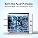Fast Charger for Apple Watch Charger,iPhone Dual Port Wall Charging Block with 6.6FT Magnetic Wireless Cable for iWatch Charger,USB C to Lightning Cable for iWatch Series 11/10/9/8/7/6/SE2/5/iPhone 14