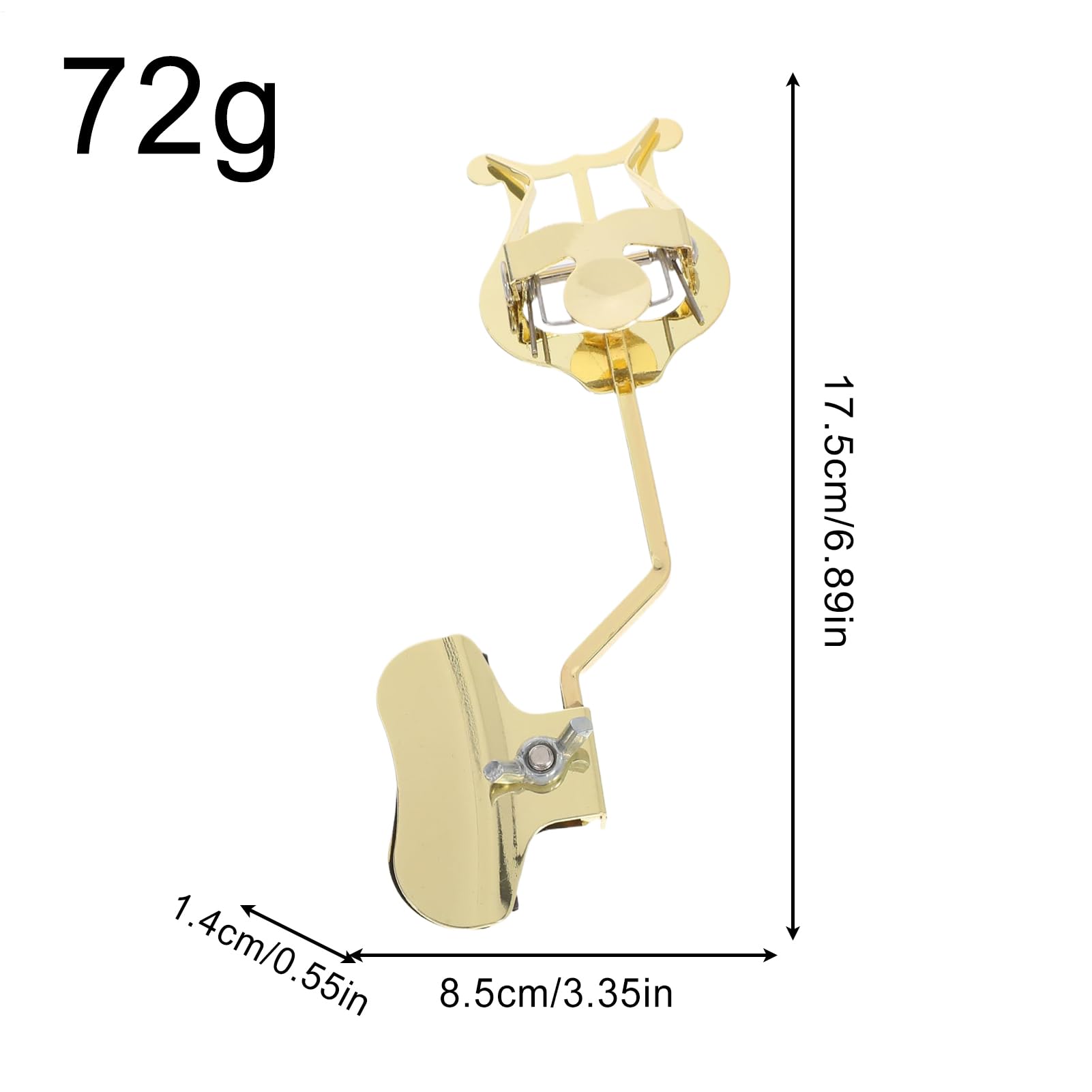 Trombone Lyra Clip pour partitions de musique - Accessoire léger pour musiciens de âges
