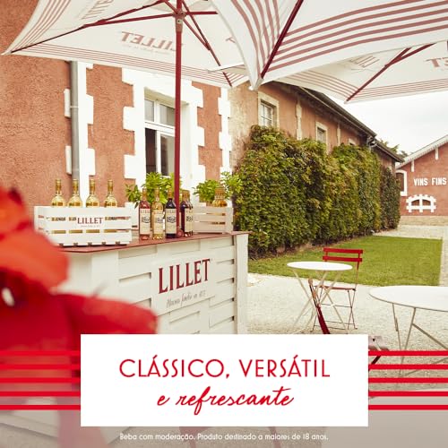 Lillet Rosé – Französischer Weinaperitif mit fruchtig-frischem Geschmack – 1 x 0,75 l, Cabernet Sauvignon (Packung mit 3)