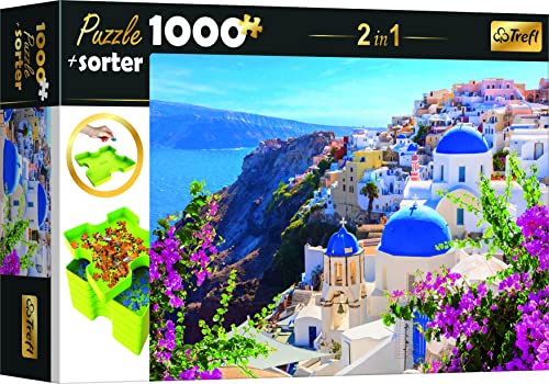 Trefl 10657 Jigsaw Puzzle 1000 Pieces, Sorter 6 Compartments, Organising, Transporting and Storing,...