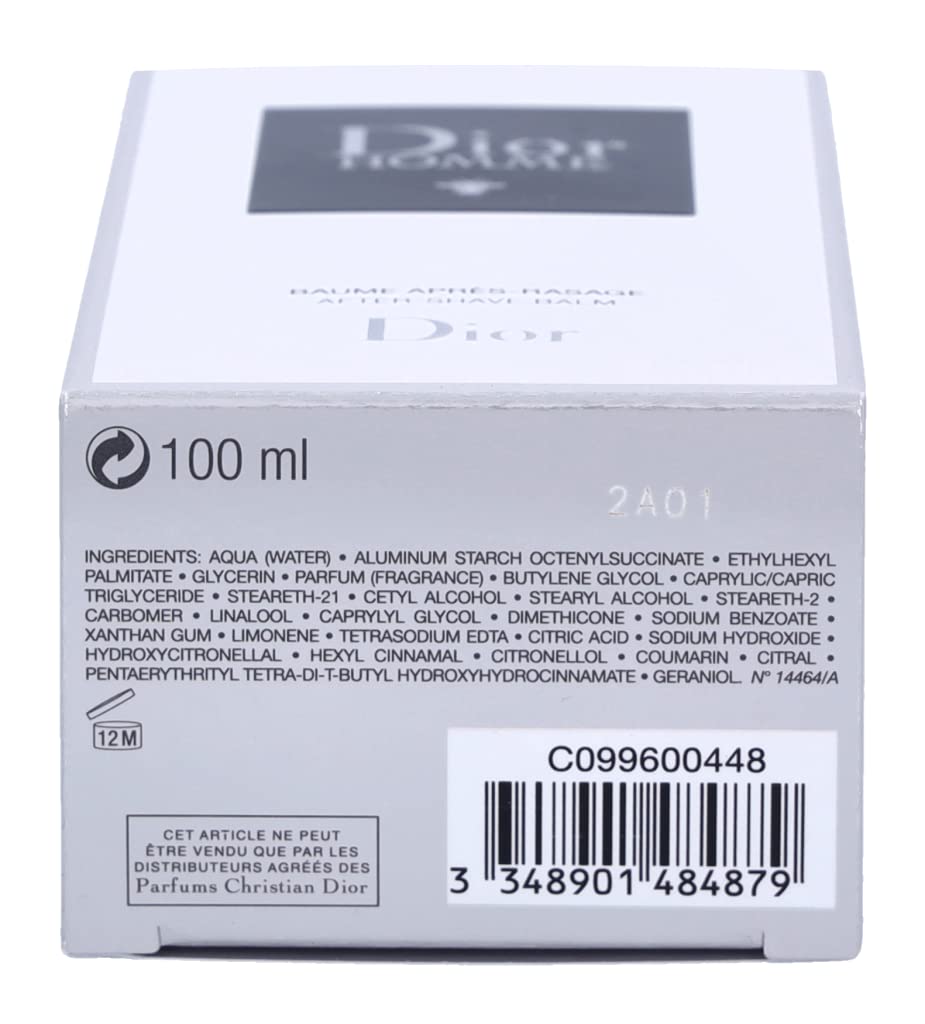 Dior Homme bálsamo After Shave, 100ml