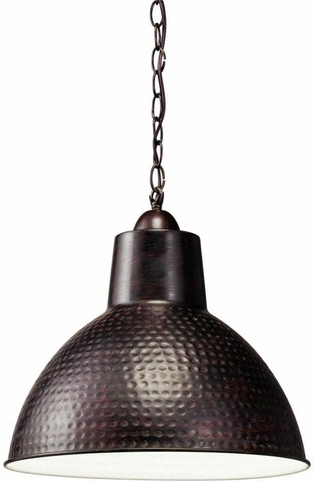 Kichler Missoula 12.5" 1 Light Pendant in Bronze