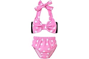 Aalizzwell Minnie Mouse Toddler Girls Swimsuit