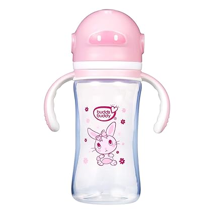 BuddsBuddy Lili Soft Spout Sipper Cup, 300ml, BB7220 (Pink, Polypropylene)