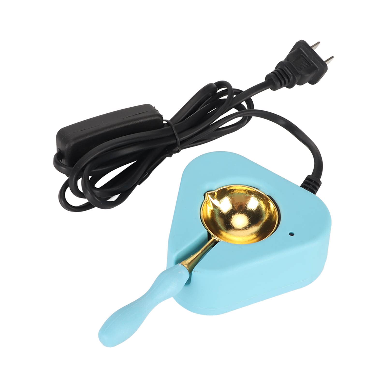 Electric Wax Seal Warmer, Smokeless Fast Thermal Conductivity Wax Seal Kit High Temperature Wax Seal Melter Furnace with Spoon for Melting Wax Seals, Sealing Wax Beads