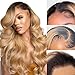 Habiliana Human Hair Wig 200% Density HD Omber 30 Body Wave Wigs Human Hair Real Full Large Lace 4x4 Omber 30 Weave Wigs Pre Plucked for Black Women
