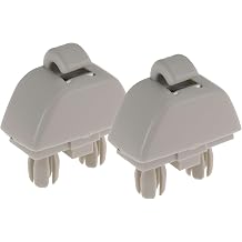 Sun Visor Clip for Audi A6 C6 A8 2004-2011 for Volkswagen Passat B7 13-15 for Volkswagen Polo 10-15 Sunvisor Inner Clip Gray 4F0857561/6RD857561