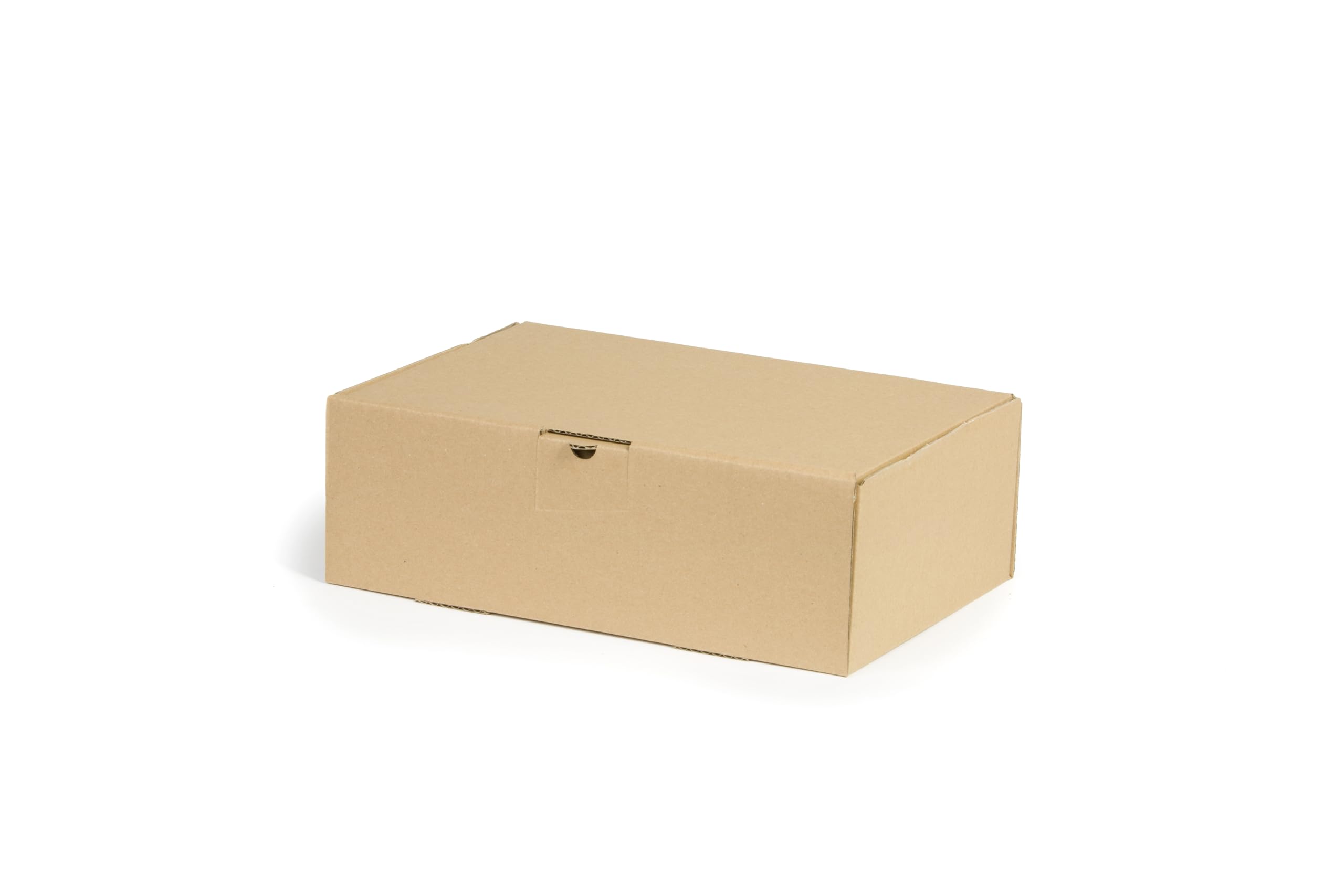 50 Stück Maxibriefkartons 350x250x150 mm Innenmaß Maxibrief Versand Post Faltschachtel 1-Wellig 400g Braun Postkarton Versandschachtel Paket Päckchen Versandkarton warensendung