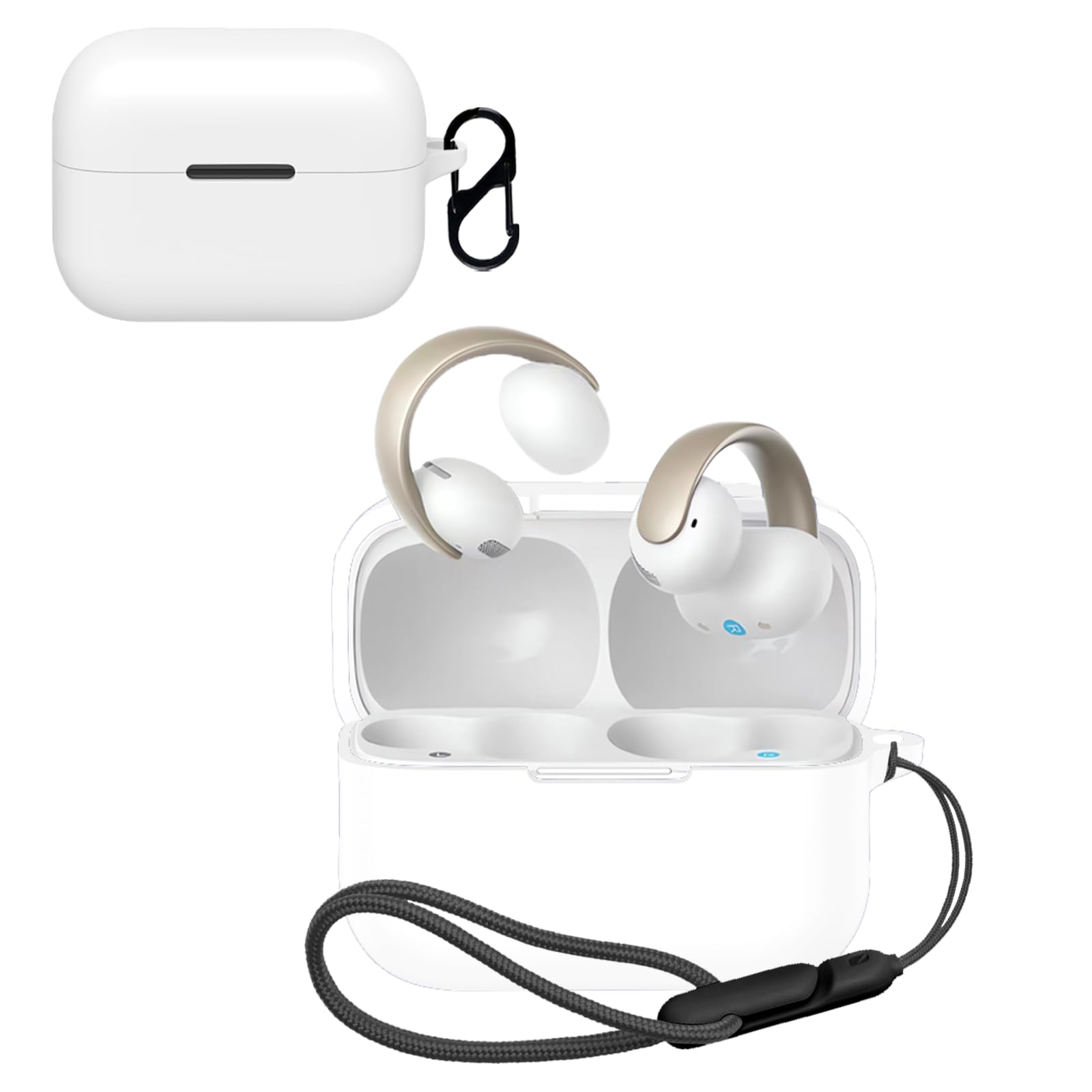 Amazon.com: for Anker Soundcore AeroClip Case Cover,NOUKAJU