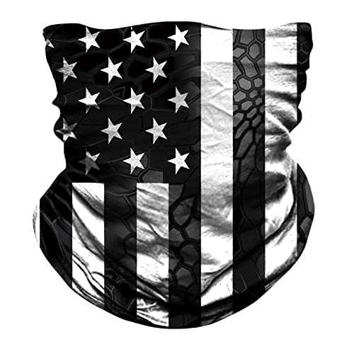 Joeyoung 3D Face Sun Mask, Neck Gaiter, Headwear, Magic Scarf, Balaclava, Bandana, Face Mask, Hunting, Running, Motorcycle #TOP18