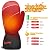 SAVIOR HEAT Heated Mittens Battery Gloves Men Women, Flexible Crab Finger Rechargeable Ski Mitten with 7.4V 2200mAh Battery for Winter Snow Skating Camping Hunting Hiking Motorcycle
