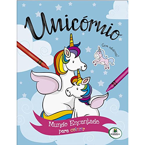 Mundo Encantado para Colorir: Unicórnio: