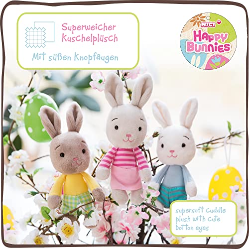 NICI Kuscheltier Hase 15 cm – Plüschtier Hase für Mädchen, Jungen & Babys – Flauschiger Stofftier-Hase zum Spielen, Sammeln & Kuscheln – Gemütliches Schmusetier – Plüschhase