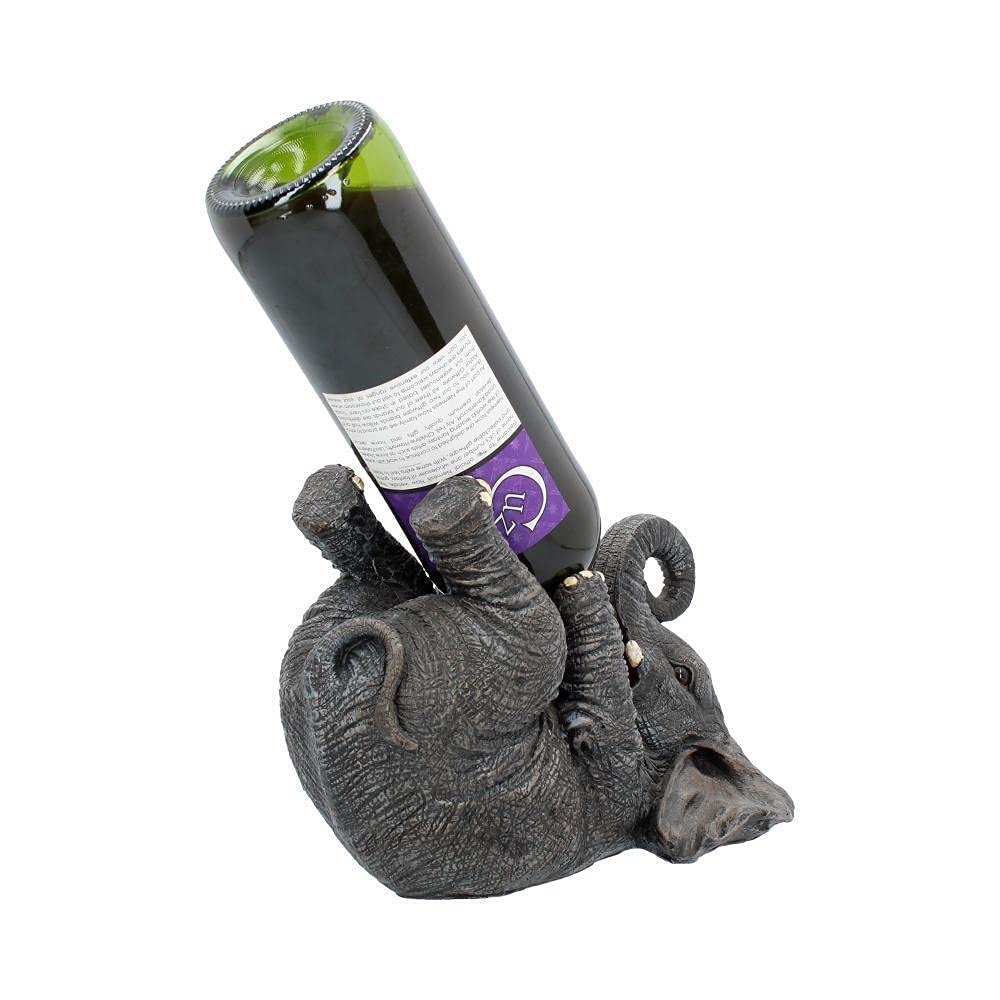 Nemesis Now EXA80004 Guzzlers Elephant Wine Bottle Holder 21cm