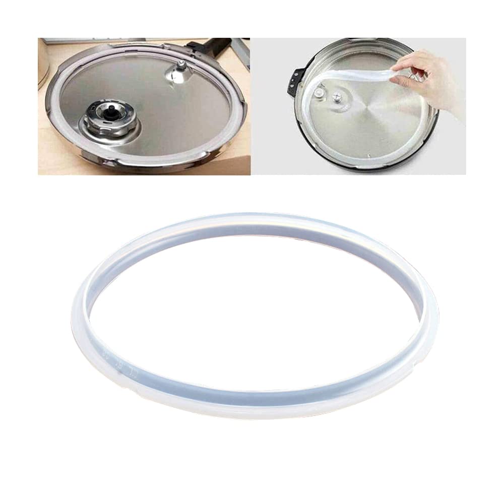 O-ring uszczelki, 1 szt. Szybkowary biała uszczelka z gumy silikonowej pierścień uszczelniający, E 26 × 24 cm(2.8 Litres)