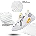 KUNWFNIX Mens Slip On Walking Shoes Non Slip Running Shoes Lightweight Workout Shoes Breathable Mesh Fashion Casual Sneakers