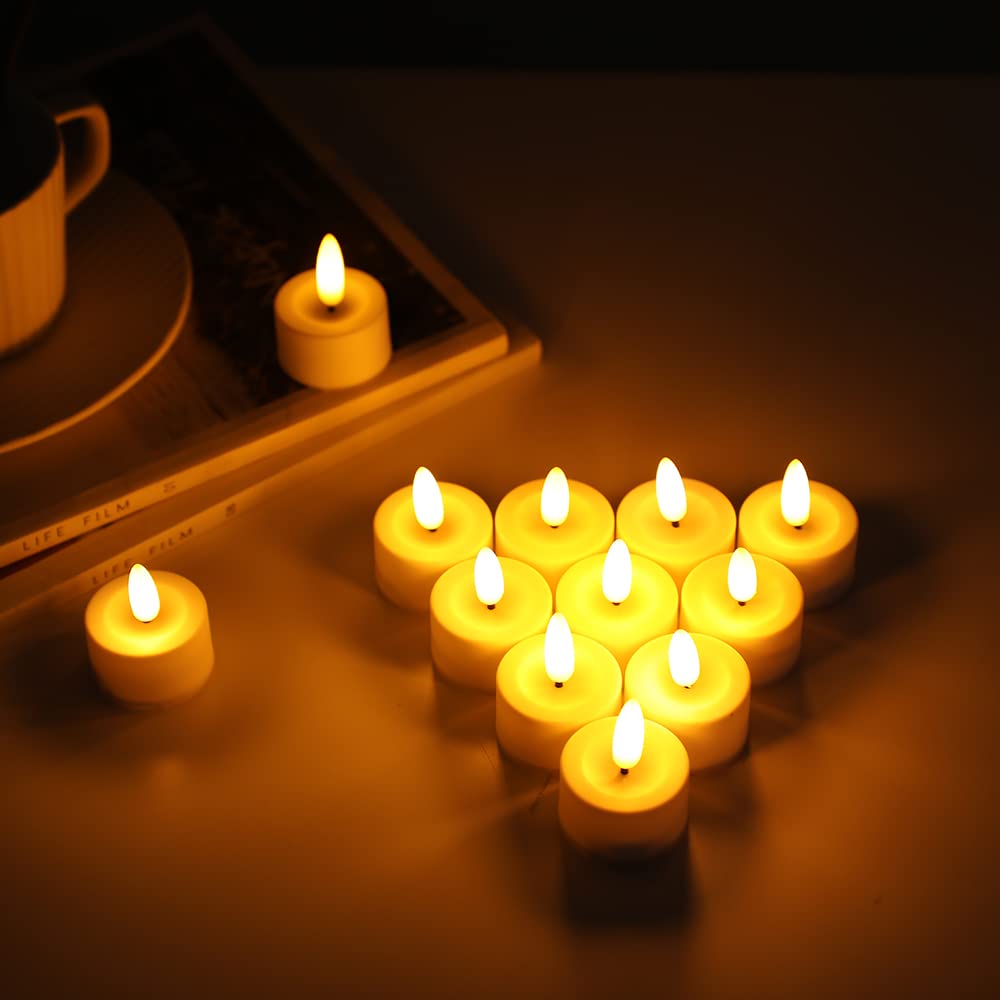 Amazon.co.jp : TRIROCKS 12個セット LEDキャンドル 電池式 ミニ