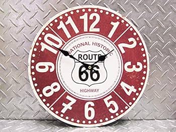 アメリカンクロックNo.3★時計★ガレージ★ルート66★モーターオイル★掛け時計 81tB5tBcciL._UF894,1000_QL80_.jpg