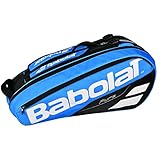 Babolat 2018 Best Quality Pure 6 Racquet Tennis Bag (Blue / Black)