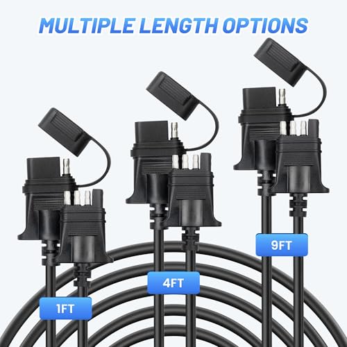 4 Pin Flat Trailer Extension Cable 48” 4FT, 18AWG 4 Way Trailer Wiring Conenctor Harness Vehicle-Side Trailer-Side 4 Prong Trailer Light Plug Trailer Hitch Wire Heavy Duty Copper Jacket Cable by MECMO - Image 8