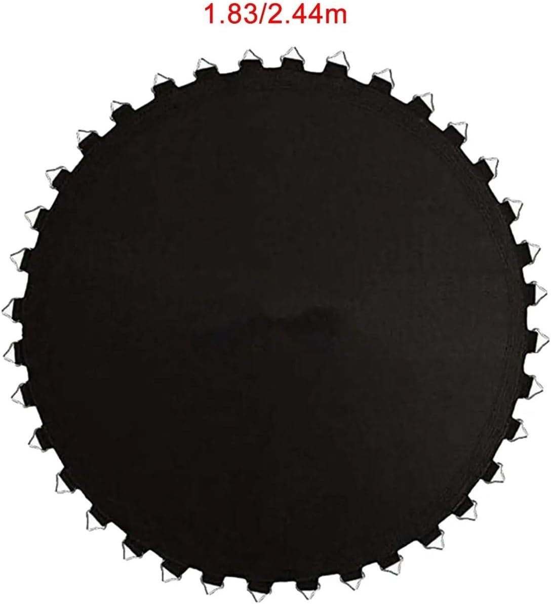 Trampoline Mat Replacement Jumping Mat Accessory Reusable Universal Round Wear Resistant Trampoline Jumping Pad Jumping Cloth(36 Buckles)