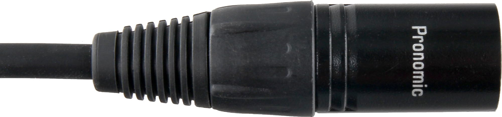 Pronomic 26590 Stage Pro-Line XFXM-5 Kabel XLR, Czarny, 5m