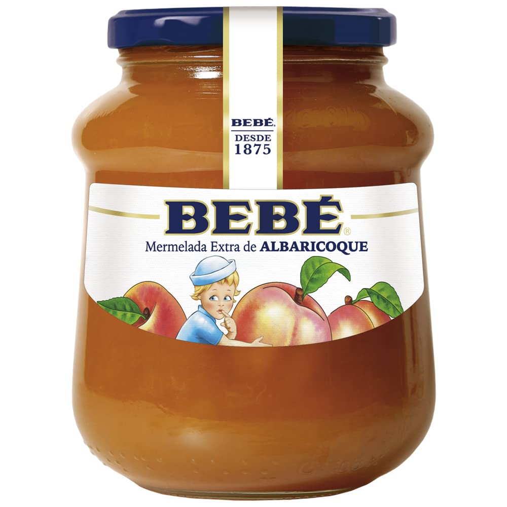 Mermelada BEBÉ Albaricoque Extra HELIOS | Sin gluten | Pack 3 Uds. x 820 gr.